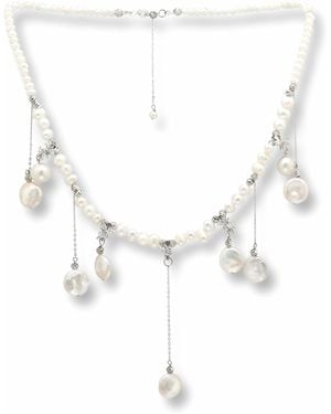 Ninemoo Perles En Fête Pearl Necklace – Ivory - White