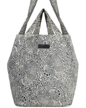 Lily and Lionel Neutrals Tote Bag Hidden Leopard - Metallic
