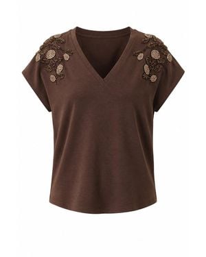 Exquise Oaklyn Tshirt - Brown