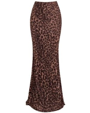 Alia Studio Aura Maxi Skirt - Brown