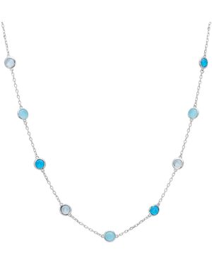 LÁTELITA London Sardinia Necklace The Blues - Metallic
