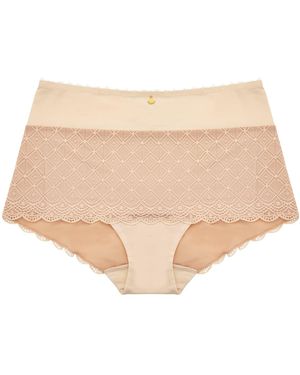 Tallulah Love Coco High-Hipster Pima Cotton - Natural