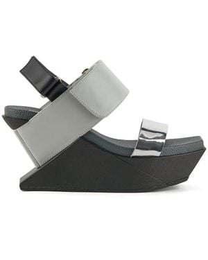 United Nude Delta Wedge Sandal - Grey