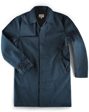 &SONS Trading Co Woodward Raincoat - Blue