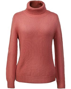 Smart and Joy Turtle Neck Jumper - Red