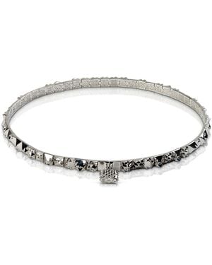 Kasun Lost Pilgrim Choker Necklace - Metallic