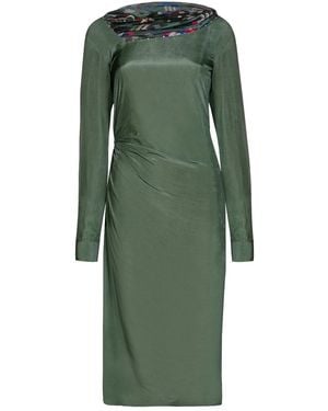 Maison Qala Letter To The Mirror Dress - Green