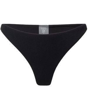 Aqva Swimwear Turqueta Bikini Bottom - Black