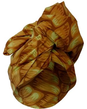 Romer Millinery Twisturban Turban Blond Braid Coiffure - Brown