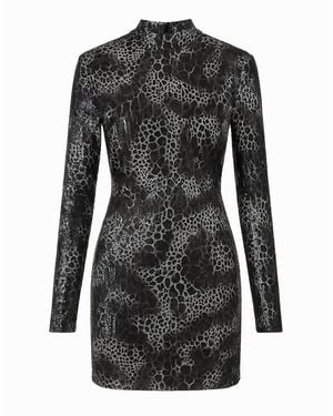 The Molc Galaxy Mini Dress - Black