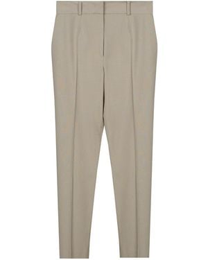 InAvati Neutrals Slim Fit Trousers - Grey
