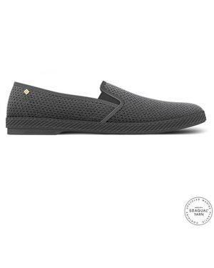 Rivieras Classic Mesh Slip-On Loafer - Black