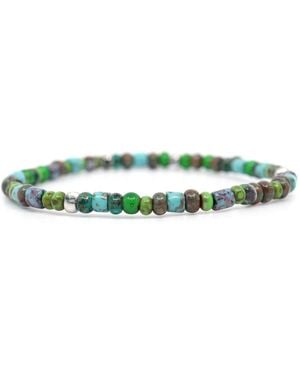 Shar Oke Picasso Czech Bracelet - Green