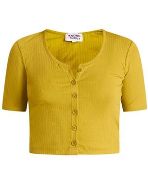 Known Supply Vixen Top - Yellow