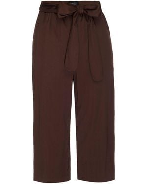 LAHIVE Laz Midi Palazzo Pant - Brown