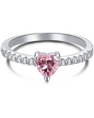 W.J.Y. STUDIO Brilliant Heart Diamond Ring F - Metallic