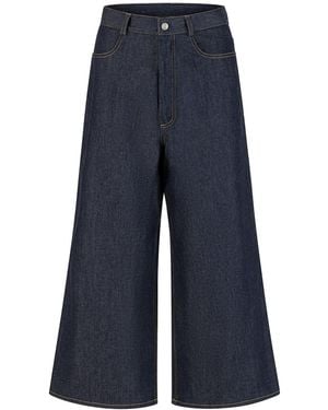 Clothes by Locker Room Wide-Leg Denim Jeans - Blue