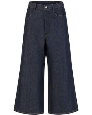 Clothes by Locker Room Wide-Leg Denim Jeans - Blue
