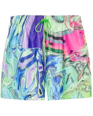 Paloma Lira Neon Shorts - Multicolour