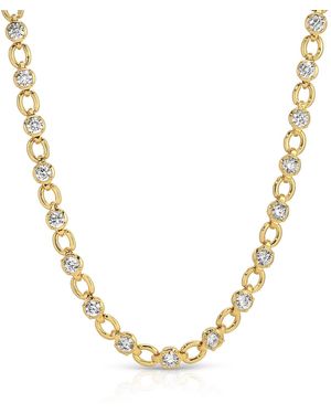 Leeada Jewelry Lina Tennis Necklace - Metallic
