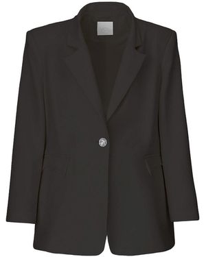 Vestiaire d'un Oiseau Libre Wool Oversized Jacket - Black
