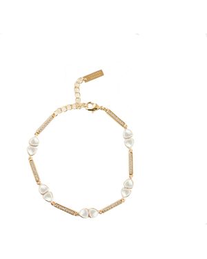 Adriana Pappas Designs Gemstone Links Bracelet - Metallic
