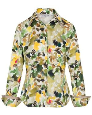 Farinaz Double Collar Cuff - Yellow