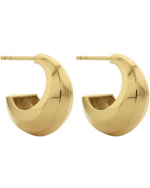 Zoe & Morgan Cira Hoop Earrings - Metallic