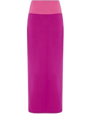 Herfetch Neutrals Skirt-Fuchsia - Pink