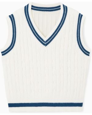 Victoria Paulsen Anne Jumper Vest - Blue