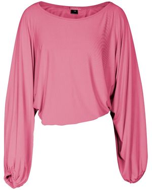 carlton jones Cyclades Bamboo Cropped Sleeves - Pink