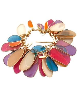 Sibylla Delphica Vitreaux Glass Charms Bracelet - Blue