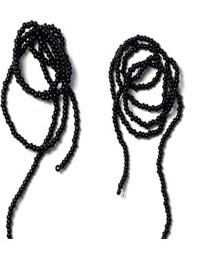 Dopamine Fix by Martina Nunez Knot Enough Earrings - Black