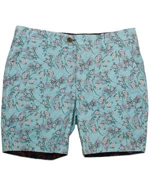 lords of harlech John Blossom Canvas Aqua - Blue