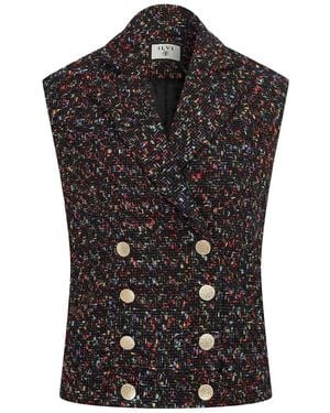 Ilvi Howe- Tweed Vest - Black