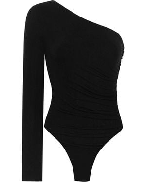 N'Onat Jennifer One Shoulder Party Body - Black