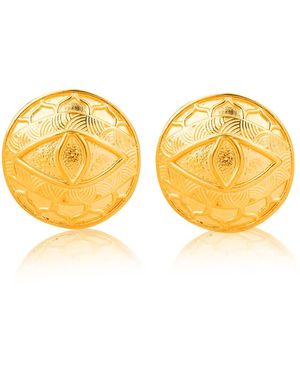 Ece London The Gaze Earrings - Yellow