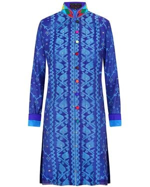 Beatrice von Tresckow Midnight Star Serenade Organza Jacket - Blue