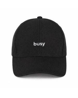 Cmmttd Busy Cap - Black