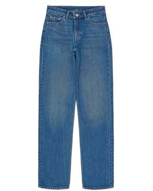 Dr. Denim Arch Mid Straight - Blue
