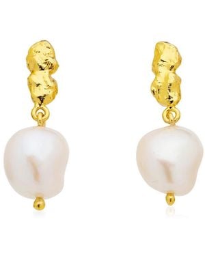 Amber Sceats Adelanto Earrings - White