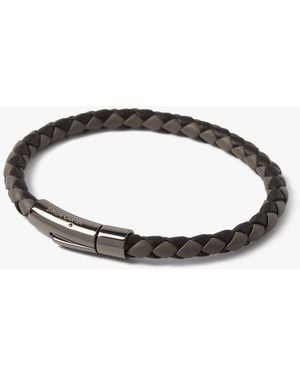 Simon Carter Newquay Gunmetal Bracelet - Brown