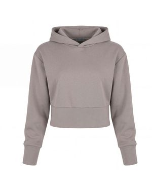 OFF GRID Neutrals Piran Mink Scuba Sustainable Hoodie - Gray
