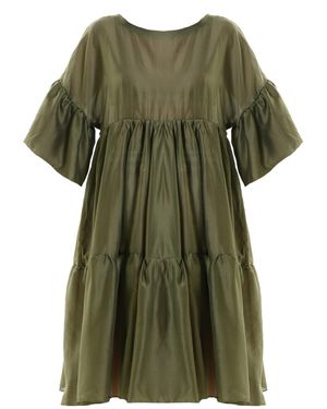 Metamorph Oversize Sheer Tunic - Green