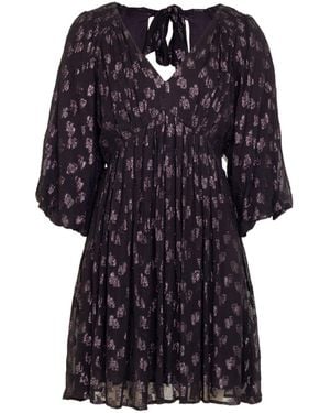 Rose & Nancy Willow Mini Dress - Blue