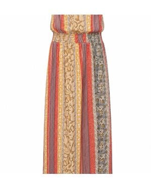 Muche Et Muchette Avi Bustier Maxi Dress - Orange