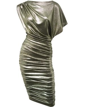 Me & Thee New Blood Metallic Dress - Green