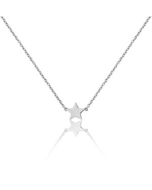 Auree Soho Sterling Star Necklace - Metallic