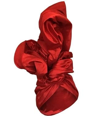 Romer Millinery Twisturban Turban - Red