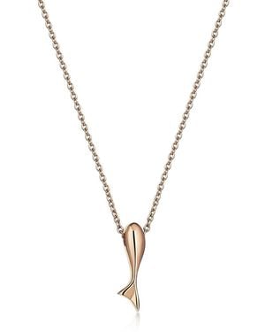 Reis Jewellery Finfish Necklace - Black